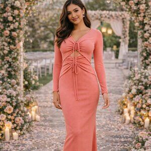 Significant Other Marie Dress In Watermelon